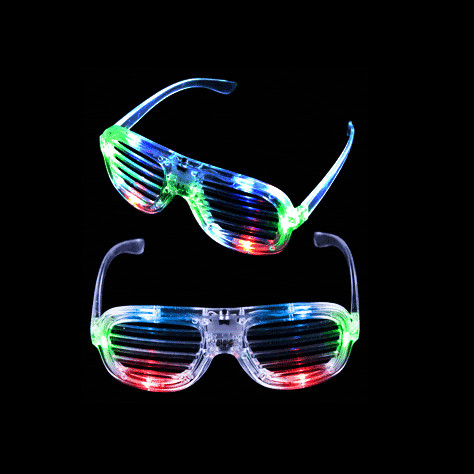 Gafas LED persiana multi